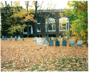 St. Ann's Churchyard and O.C. Woodman School, c. 1990